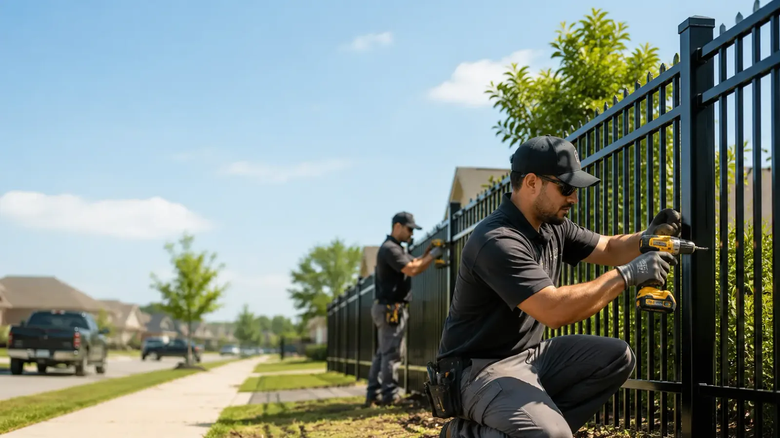 Metal Fence Installation in Decatur, GA